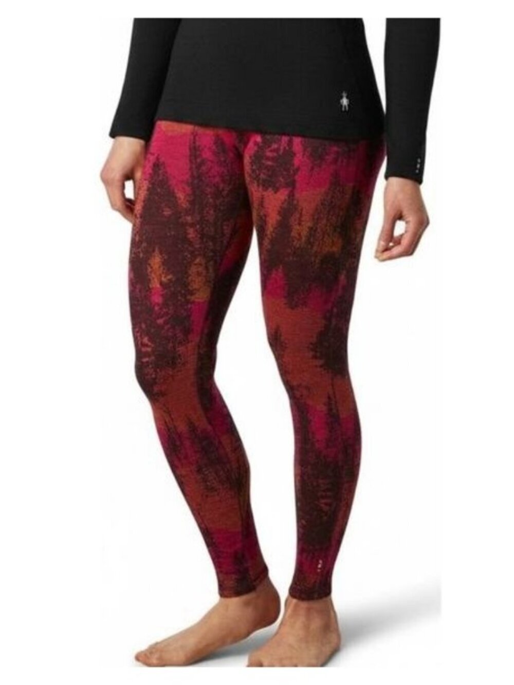 SMARTWOOL Women’s Baselayer Merino 250 Wool Pattern Performance Pants Size XS